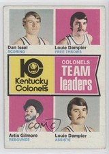 1974-75 Topps Dan Issel Louie Dampier Artis Gilmore #224 HOF 0nm1