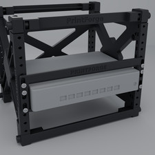 10 Inch Rack Mount 1.5U for Fortinet FortiGate 40F 60F 61F 70F 71F Homelab PETG
