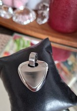 Magnet Kettenanhänger Herz (ohne Kette), eingearbeiteter Magnet auf der Rückseit