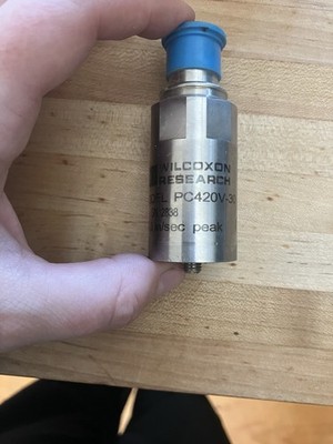 Wilcoxon Research PC420V-30 4-20mA Vibration Sensor 0-3 in/sec Shielded
