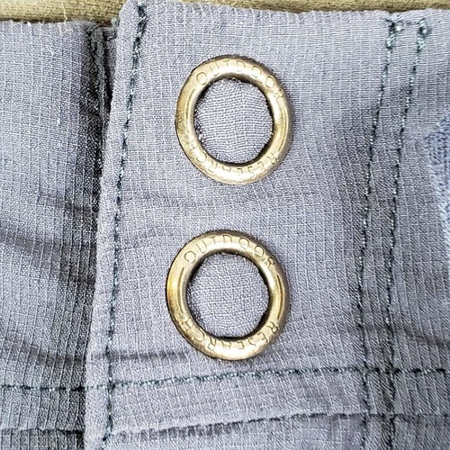 Outdoor Research Pants Womens 12 Navy Blue Nylon Cargo Zip Hiking Climbing - Picture 6 of 10