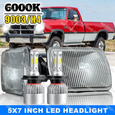 Us For Dodge D150 D250 D350 Ram 50 2pcs 5x7 7x6 Led High Low Beam Headlights Us For Dodge D150 D250 D350 Ram 50 2pcs 5x7 7x6 Led High Low Beam Headlights