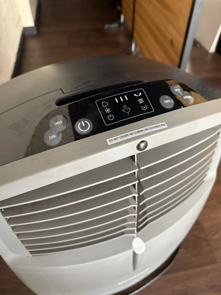 Enfriador de aire evaporativo portátil Honeywell con ventilador y humidificador - C030XE Foto 2 de 4