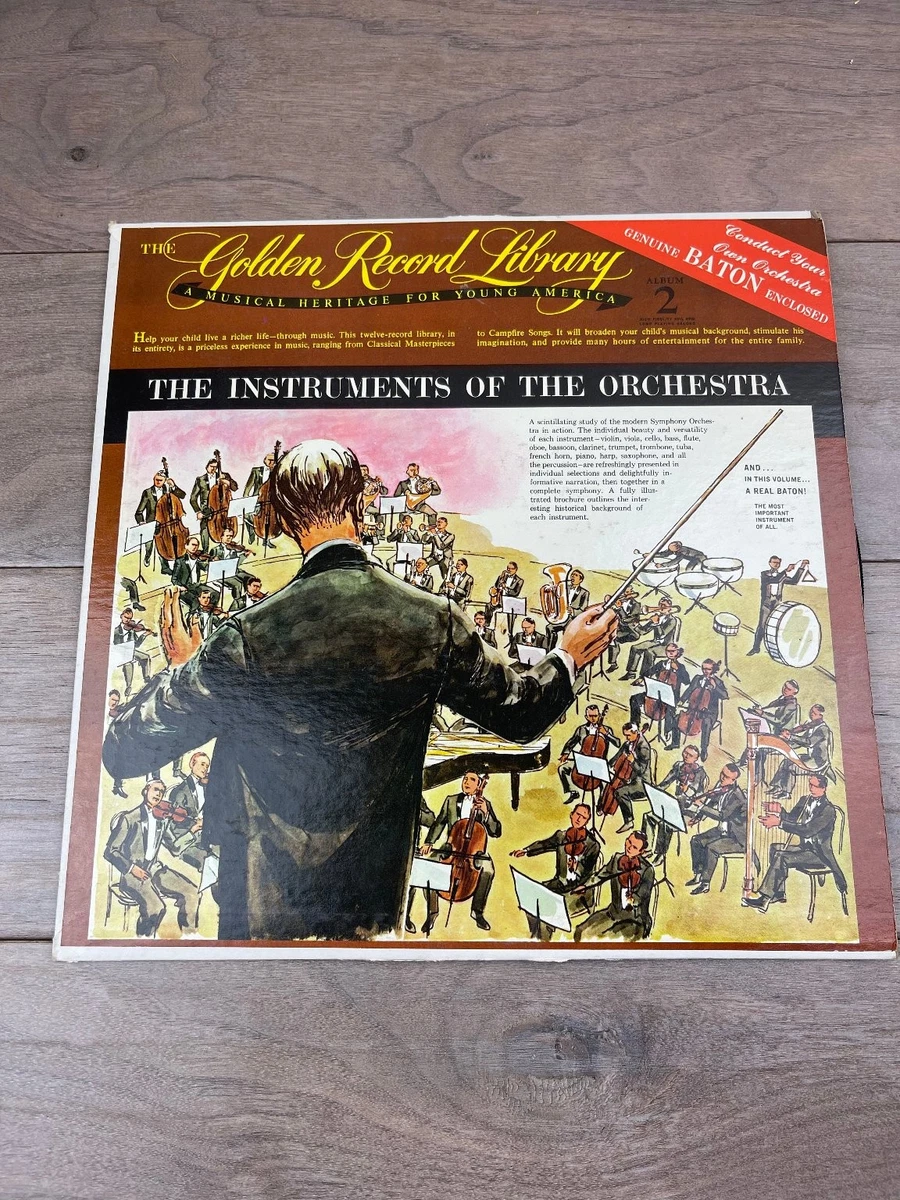 Golden Record Library – Instruments of Orchestra LP 1959 Pan