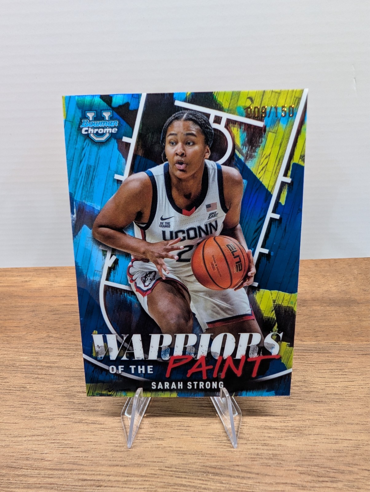 2024-25 Bowman U Chrome Warriors of the Paint Sarah Strong #WP-25 Blue /150 SP