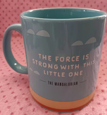 Star Wars The Mandalorian Baby Yoda The Force is Strong Little One 20oz Mug Cup