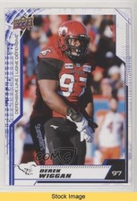 2020 Upper Deck CFL Blue Derek Wiggan #146 READ r6v