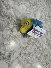 Walt Disney Store The Little Mermaid FLOUNDER FISH Plush Toy B4