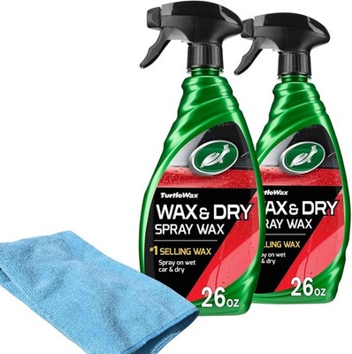 50834 1-Step Wax and Dry, Quick and Easiest Step to High Shine, for Cars, Trucks
