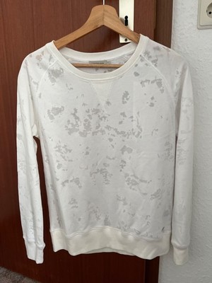 Calvin Klein leichtes Sweatshirt NEU Damen weiß Größe S