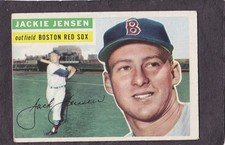 Jackie Jensen - 1956 Topps Boston Red Sox - Baseball