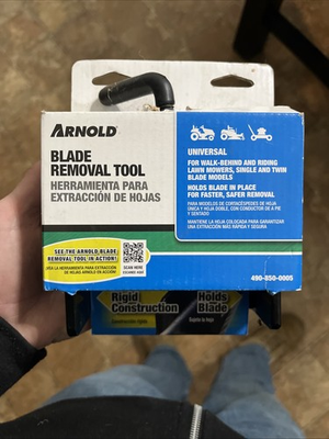#ad Arnold Universal Lawn Mower Blade Removal Tool Holds Blade 490 850 0005 New $10.99