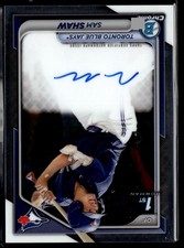 2024 Bowman #CPA-SS Sam Shaw Chrome Prospect Autographs
