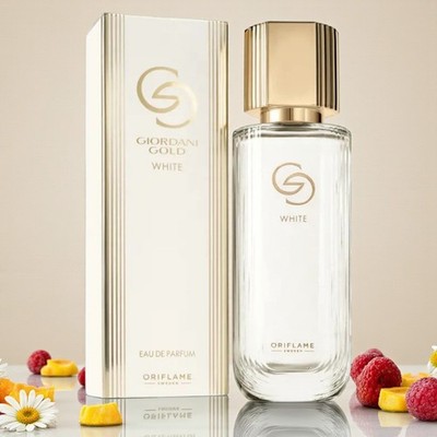 Oriflame Giordani Gold White EDP Damen Parfum Spray Mandarine Orangenblüte Musk
