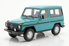 Mercedes-Benz G-Modell short (W460) year 1980 turquoise 1:18 Minichamps