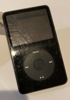 Apple iPod classic 5th Generation Enhanced Black (80 GB) Works