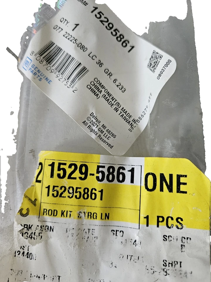 GM OEM 15295861 Rod Kit Steering Tie Rod Inner Hummer Chevrolet Cadillac GMC Foto 2 de 4