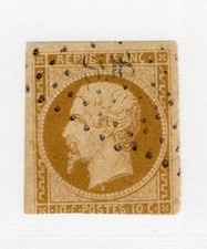 France - Sc# 10 Used (just in at bottom) - Lot 1225008