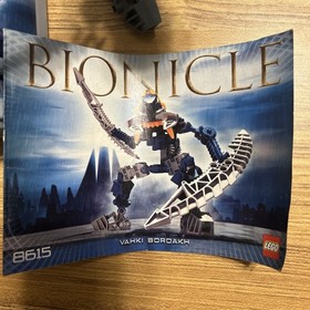 LEGO BIONICLE: Bordakh (8615) With Disk Manual And Cannister