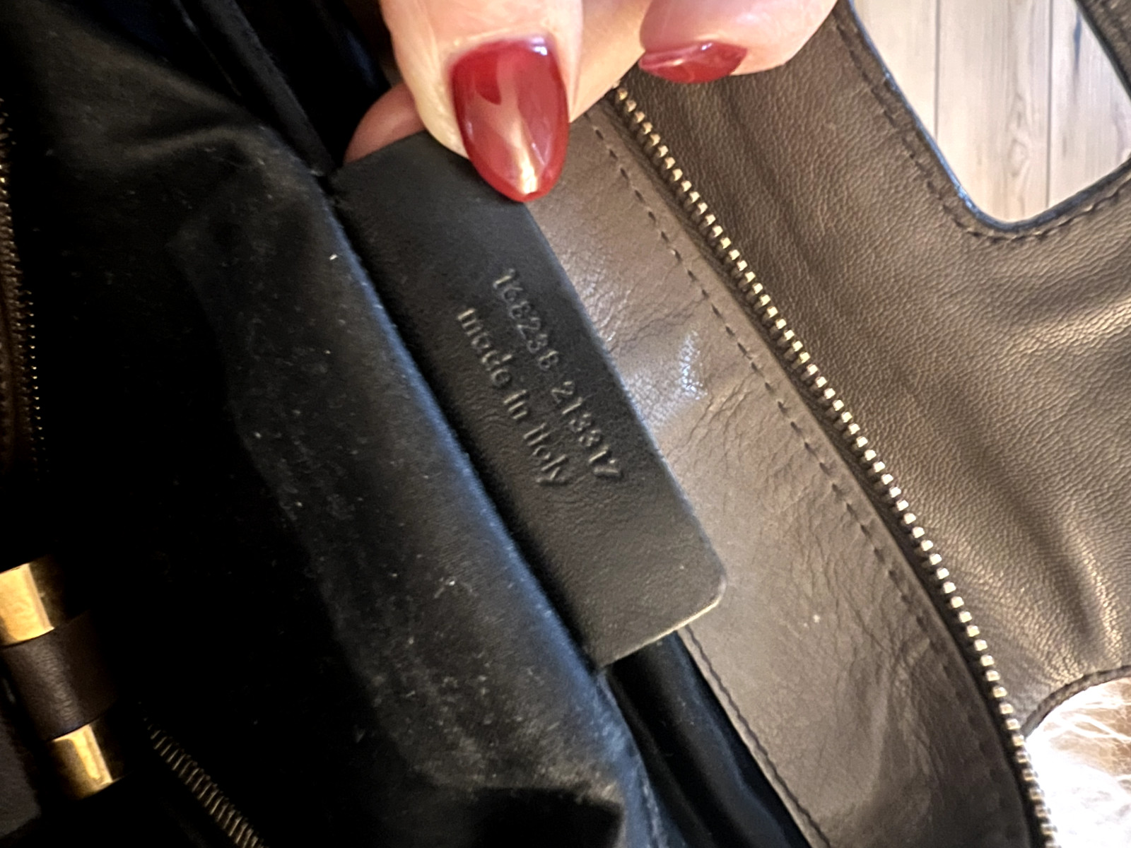 Vintage YSL saint laurent Rive Gauche 2 way bag g… - image 4
