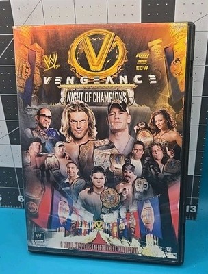 WWE Vengeance Night Of Champions DVD Dave Bautista John Cena Edge  