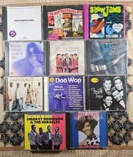 Lot of 11 CD Doo Wop OLDIES Soul SLOW JAMS Ballads R&B Blues FUNK Disco EXC COND