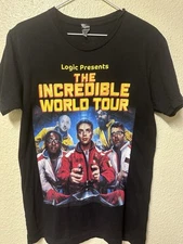 Logic Presents The Incredible World Tour 2016 Shirt Sz S