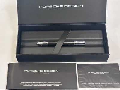 Porsche Design P 3140 Shake Ballpoint Pen Carbon Shaft Luxury New