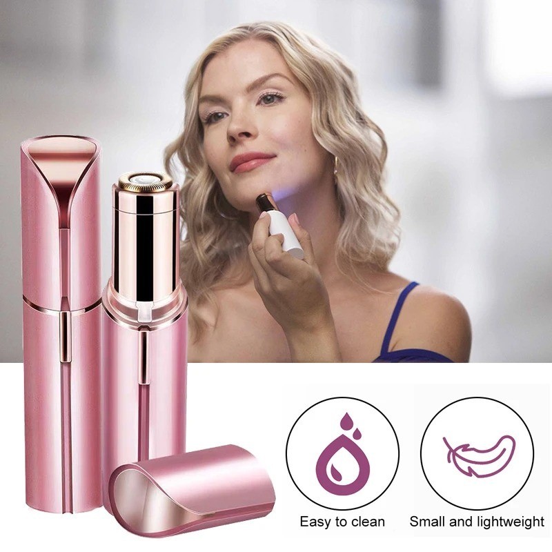 Electric Facial Hair Remover for Women Face Eyebrow Upper Lip Trimmer Shaver