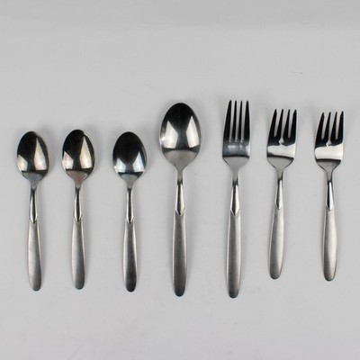 Mengenangebot 7 Cambridge Silver Crescent (Edelstahl) Besteck 3 Gabeln 4 Löffel