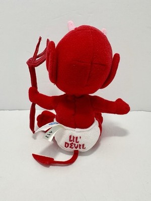 Vintage Applause Red Lil' Devil Plushie 2002 Harvey Entertainment