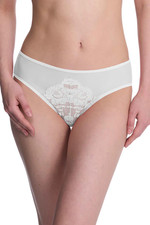 NEW 28 NATORI 776327 PEONY LACE HIPSTER UNDERWEAR LIGHT IVORY SZ L