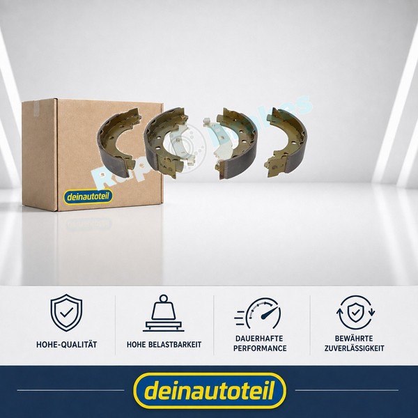 Bremsbackensatz Feststellbremse Hinten RAP Brakes R S0064 FÜR Dacia Renault-image