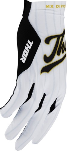 Thor Sportmode LE Baller Mens MX Offroad Gloves Black/Gold - Picture 2 of 3