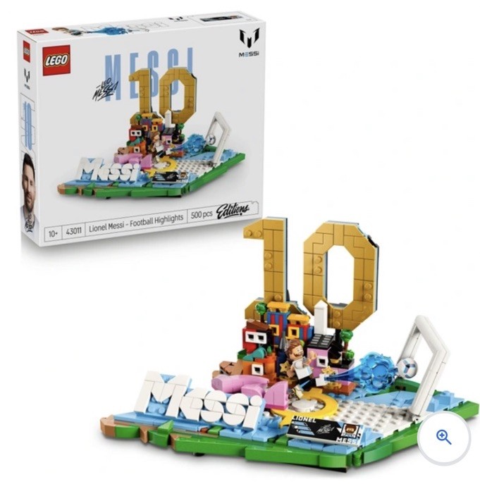 LEGO Editions 43011 Football Highlights: Lionel Messi Set BNIB