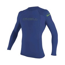 O'Neill Youth Basic Skins Long Sleeve Fitted Sun Shirt Pacific Kids Rashguard