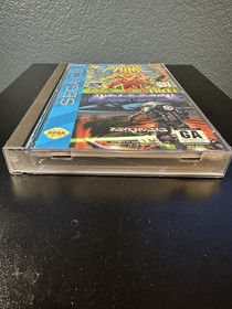 Ultraverse Prime / Microcosm (Sega CD) Double Deal CIB W/ Reg Cards Exc Cond VTG