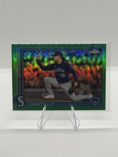 2025 Topps Chrome - Luis Castillo #69 Green Refractor /99