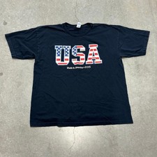 USA Made in America Logo T Shirt