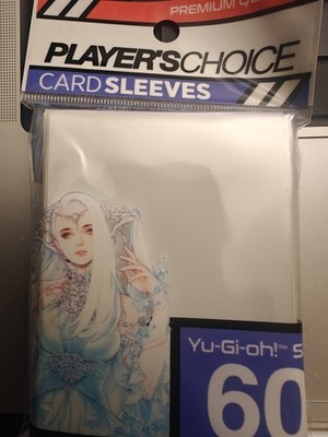 Yugioh Player's Choice Mini White Sleeves Yu-Gi-Oh Size 60 sleeves per pack