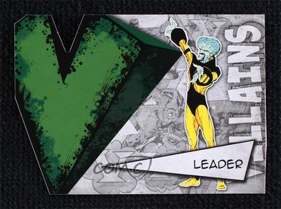 2012 Upper Deck Marvel Beginnings Series 3 Villains Die-Cuts Leader #V-21 4n7
