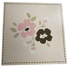 2 Piece Nautica Kids Wall Decor Flowers - Mirror Images on Canvas 19z