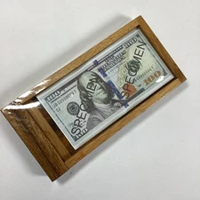 Kubiya Magic Money Puzzle Box Adults Wooden Brain Teaser New