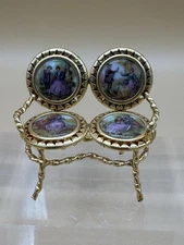 Limoges Miniature Settee 