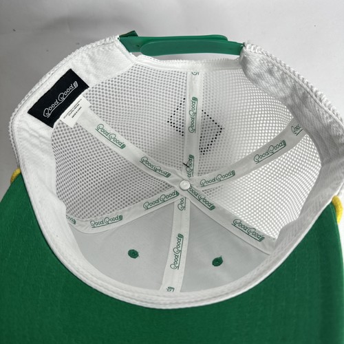 Good Good Hat Mens Green Masters Golf Club Snapback Mesh Performance Augusta NEW - Picture 7 of 7