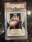 2024 National Treasures Drake Maye RC Patch /99 4 COLOR PATCH PSA 10