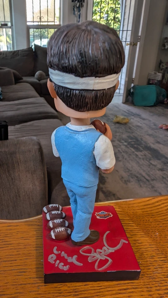 Napoleon Dynamite Uncle Rico Bobblehead Brooklyn Cyclones SGA - Jon Gries SIGNED - Image 2 of 3