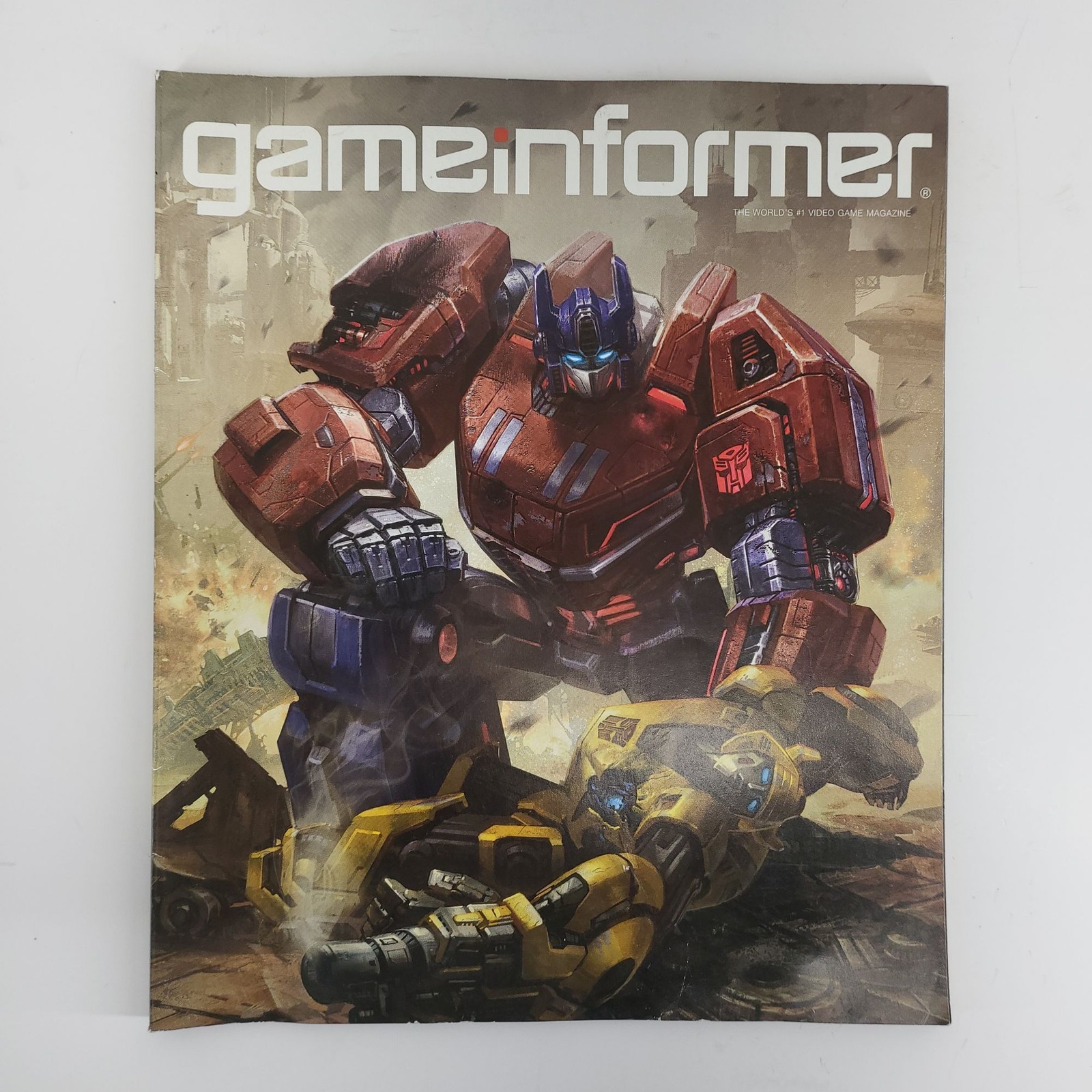 Game Informer Magazine 223 Nov 2011 Transformers