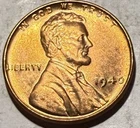1940-P Lincoln Wheat Cent Choice BU #996