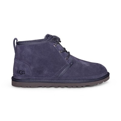 UGG NEUMEL EVE BLUE SUEDE SHEEPSKIN ANKLE WOMEN'S